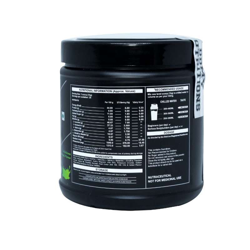 DDMY - BCAA Fuel Power Green Apple Flavour (300g)