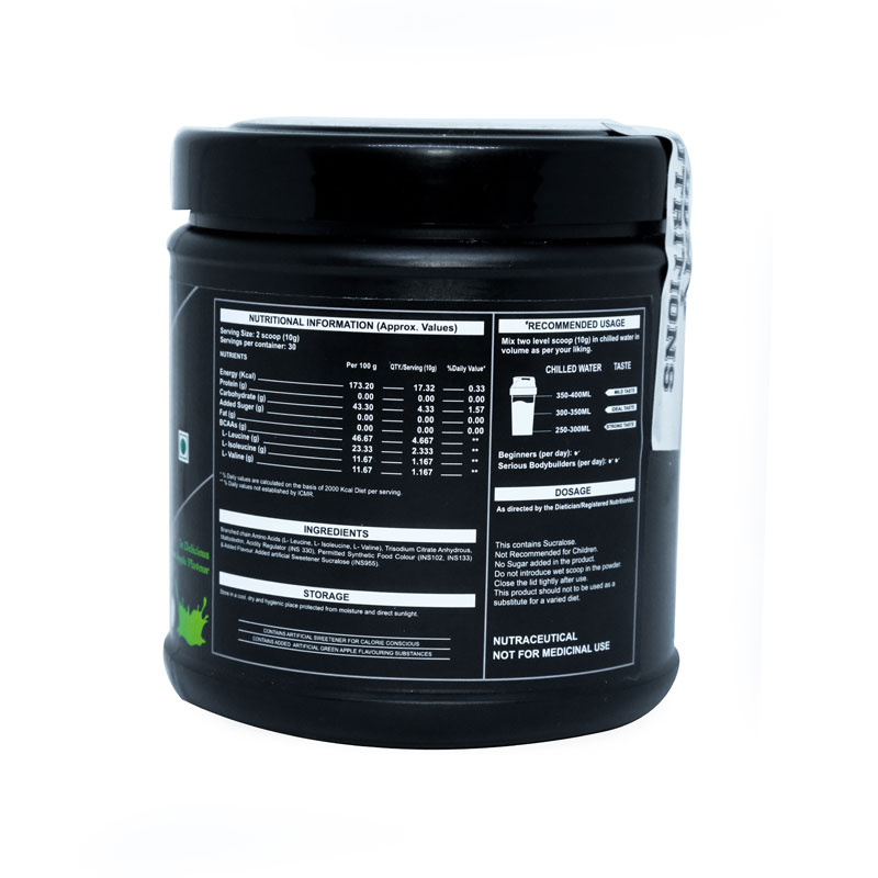 DDMY - BCAA Energy Blast Green Apple Flavour (300g)