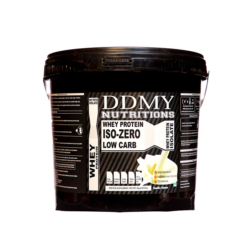 DDMY Nutritions Whey Protein Iso Zero Low Carb Vanila 4kg