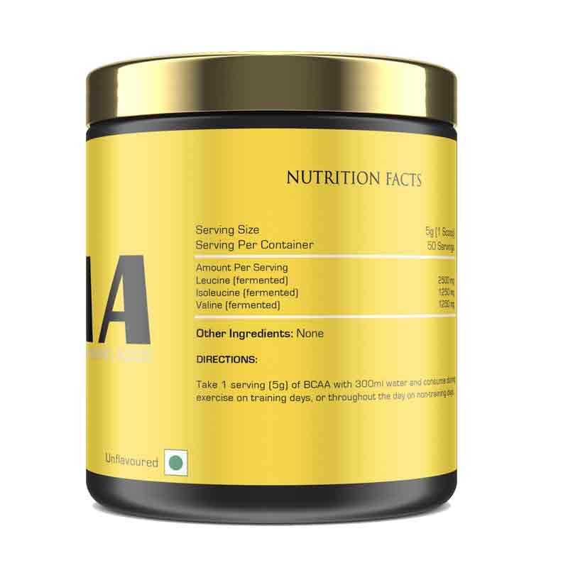 BCAA 250 Gms - 50 Servings