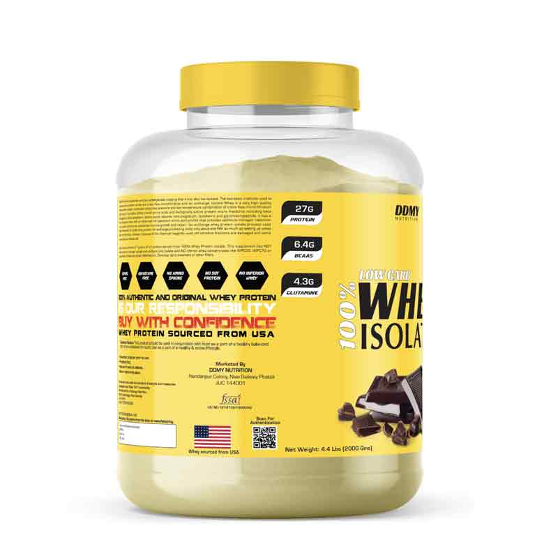 DDMY Nutritions Whey Isolate low carb 2kg (Chocolate)