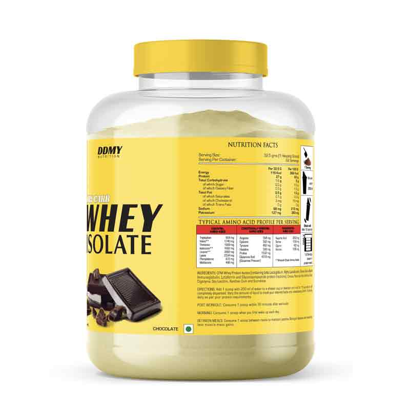 DDMY Nutritions Whey Isolate low carb 2kg (Chocolate)