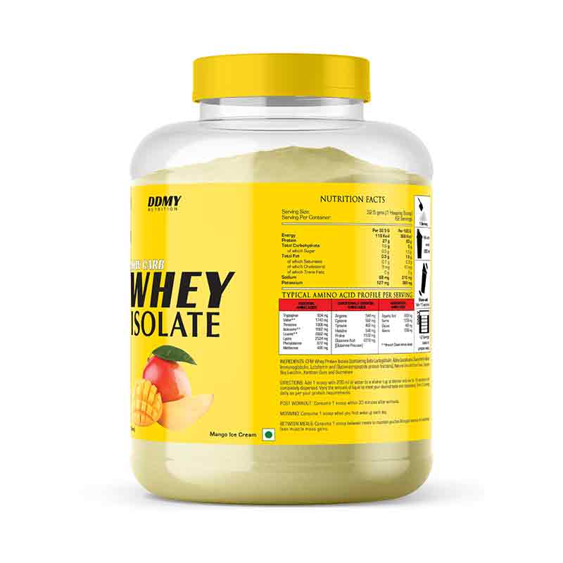 DDMY Nutritions Whey Isolate low carb 2kg (Mango)