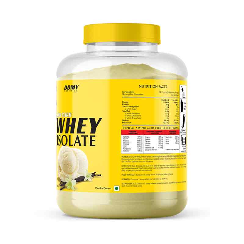 DDMY Nutritions Isolate Vanilla 2kg