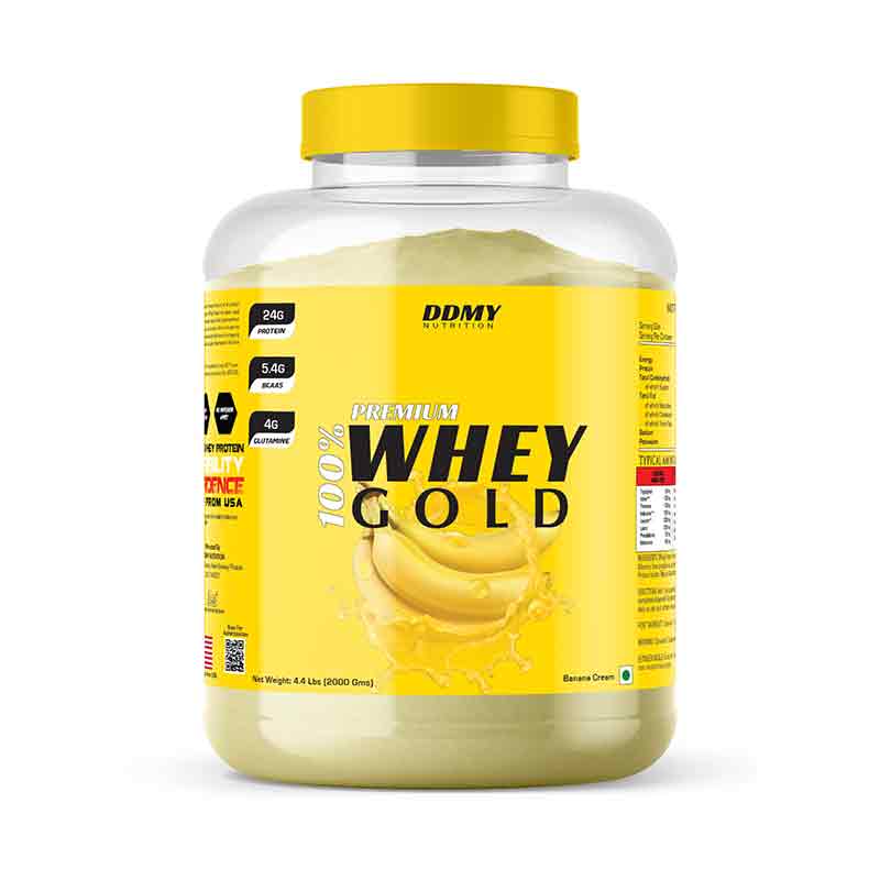 DDMY Nutritions Whey Gold Banana 2kg