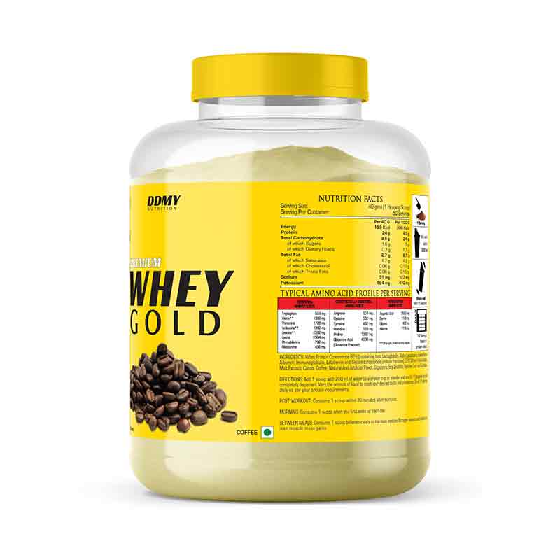 DDMY Nutritions Whey Gold Coffee Nutrition 2kg