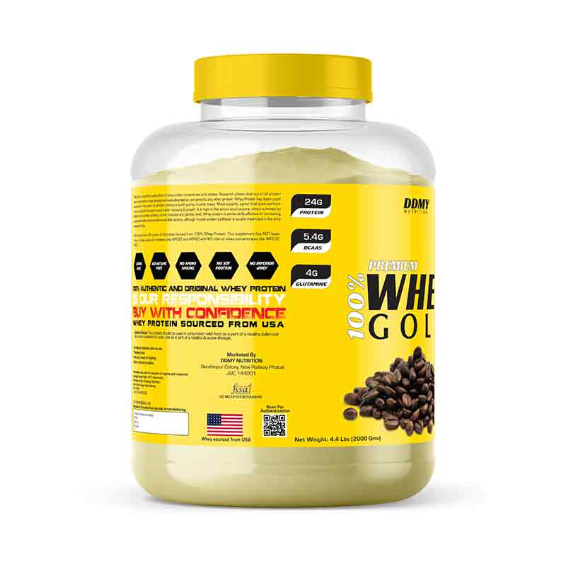 DDMY Nutritions Whey Gold Coffee Nutrition 2kg