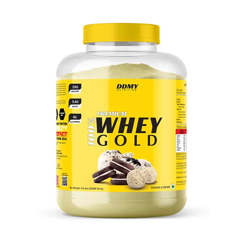 DDMY Nutritions Whey Gold Cookies & Cream Nutrition 2kg