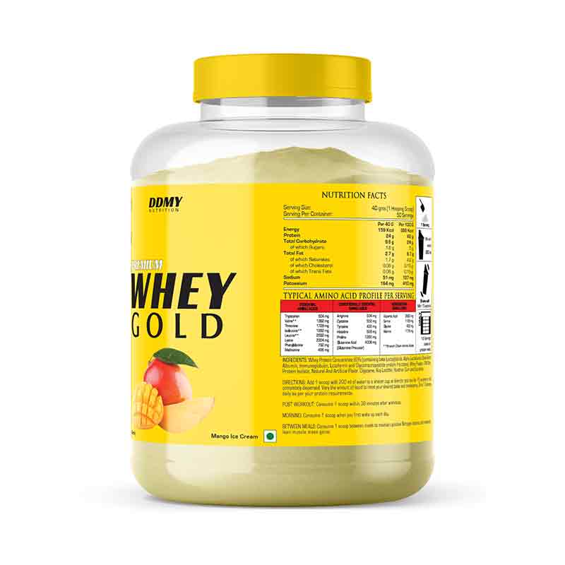 DDMY Nutritions Whey Gold Mango Nutrition 2kg