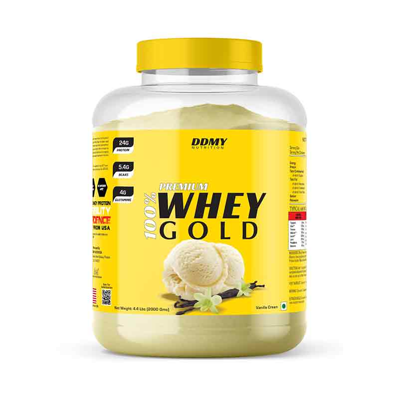 DDMY Nutritions Whey Gold Vanilla Nutrition 2kg