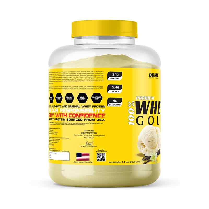 DDMY Nutritions Whey Gold Vanilla Nutrition 2kg