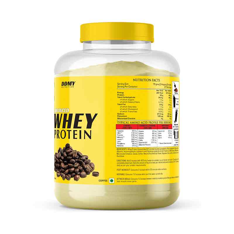 DDMY Nutritions Advanced Whey Coffee 2kg