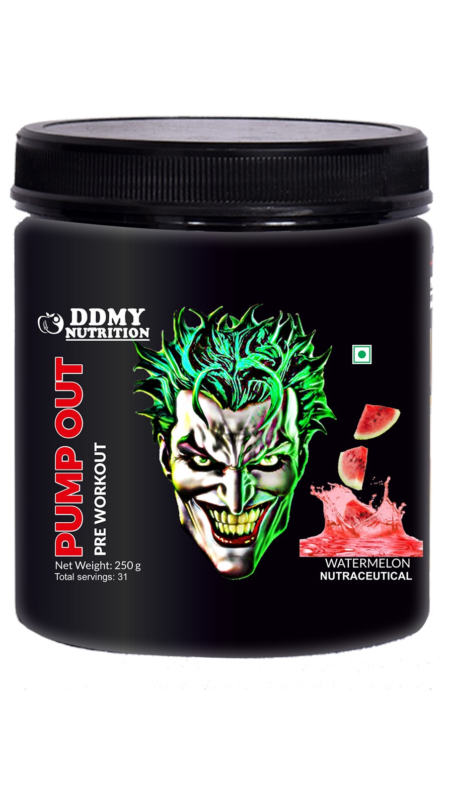 DDMY Nutrition pump out pre workout 