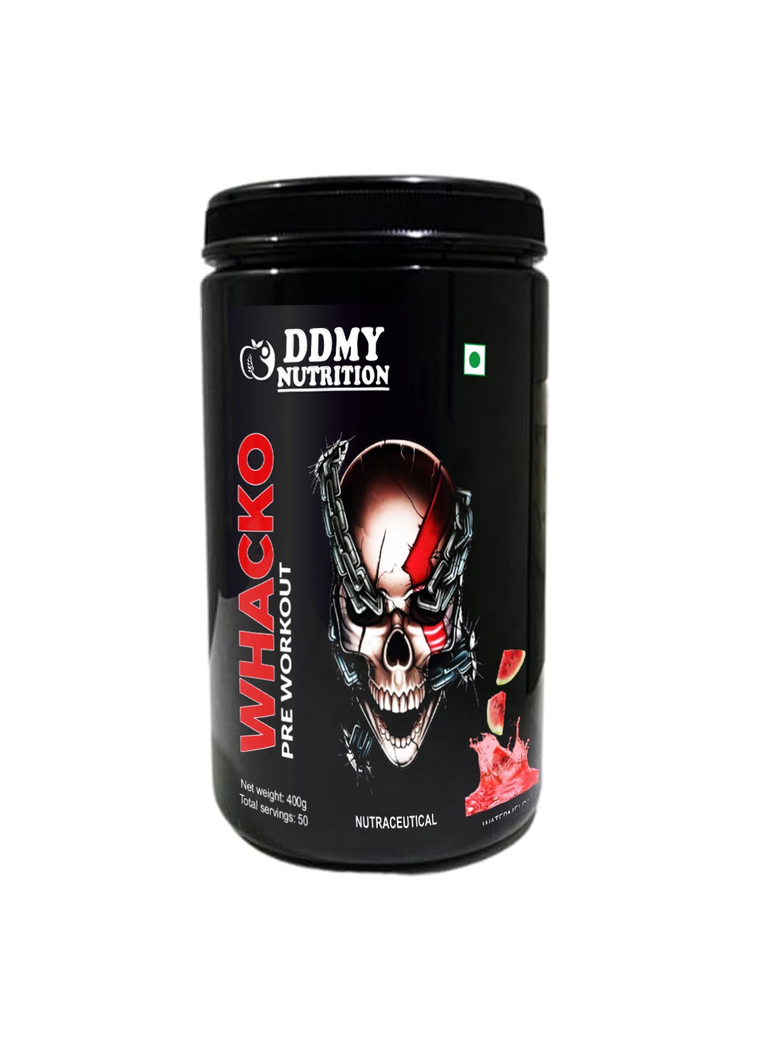 DDMY Nutrition whacko pre workout 