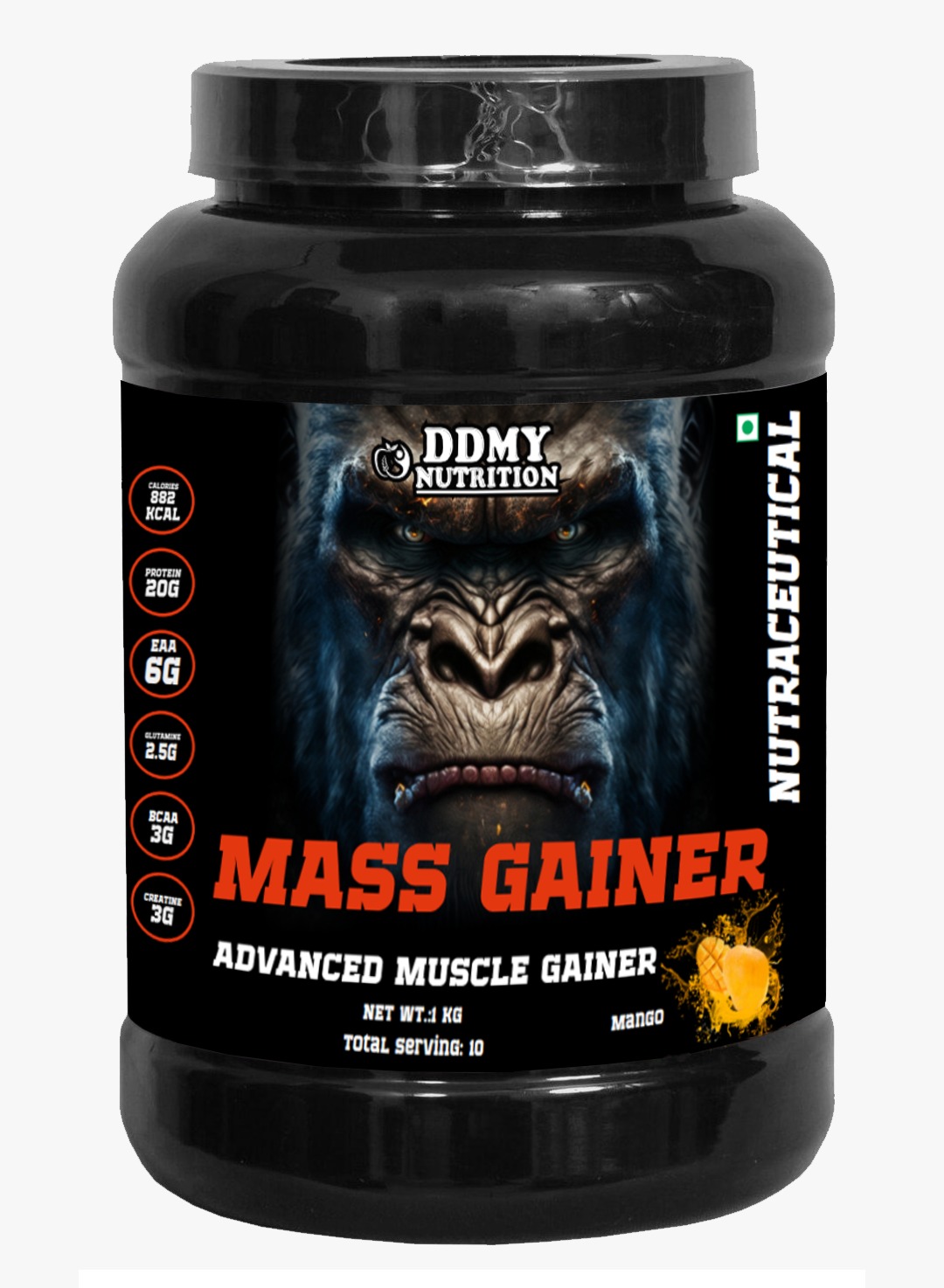 DDMY NUTRITION MASS GAINER 